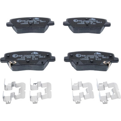 13.0470-5509.2 Bremsbelagsatz, Scheibenbremse ATE Ceramic