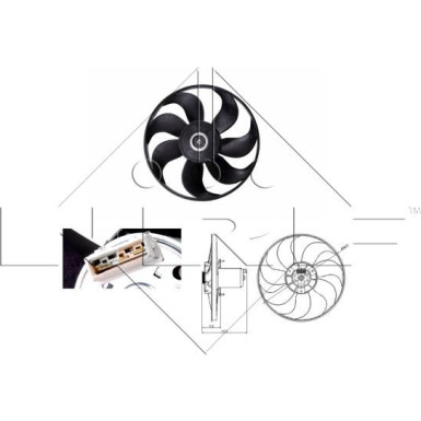 47404 Lüfter, Motorkühlung