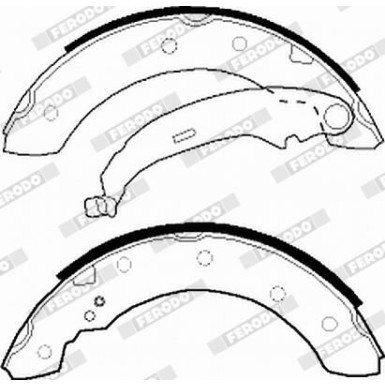 Ferodo Bremsbackensatz PREMIER FSB519