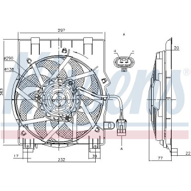85197 Lüfter, Motorkühlung