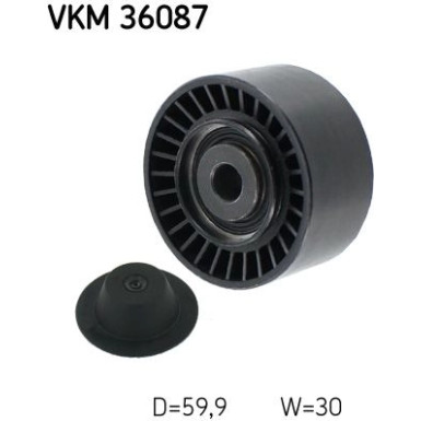 VKM 36087 Umlenk-/Führungsrolle, Keilrippenriemen