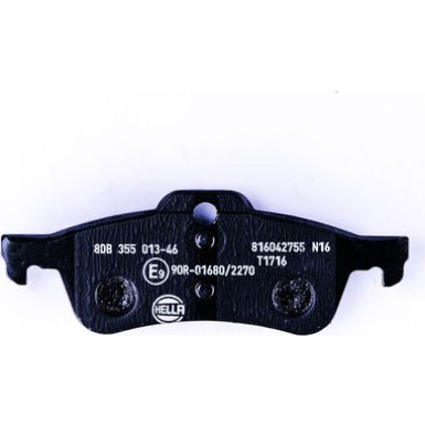 Hella | Bremsbelagsatz, Scheibenbremse | 8DB 355 013-461