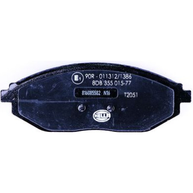 Hella | Bremsbelagsatz, Scheibenbremse | 8DB 355 015-771