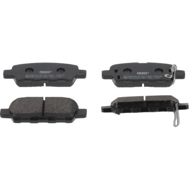 Ferodo Bremsbelagsatz, Scheibenbremse PREMIER ECO FRICTION FDB4756