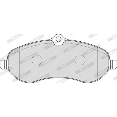 Ferodo Bremsbelagsatz, Scheibenbremse PREMIER ECO FRICTION FVR1771