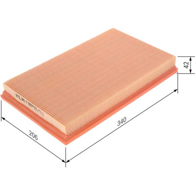 BOSCH 1 457 433 740 Luftfilter BOSCH 1 457 433 740 Luftfilter