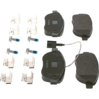 BOSCH | Bremsbelagsatz, Scheibenbremse | 0 986 424 596