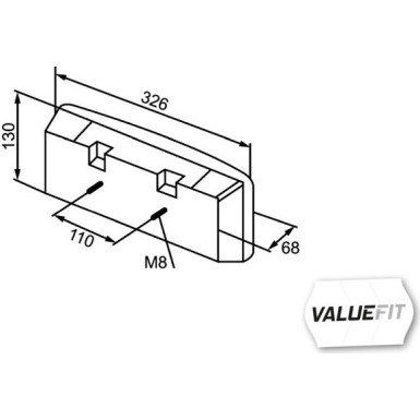 Hella | Heckleuchte | 2SD 357 031-001