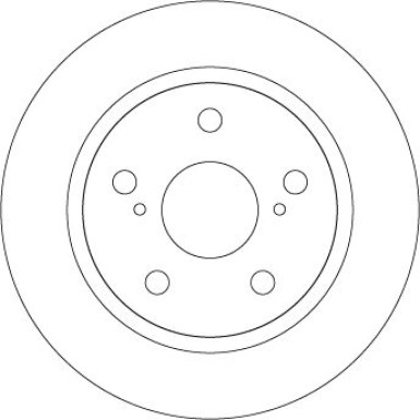 TRW | Bremsscheibe | DF4830