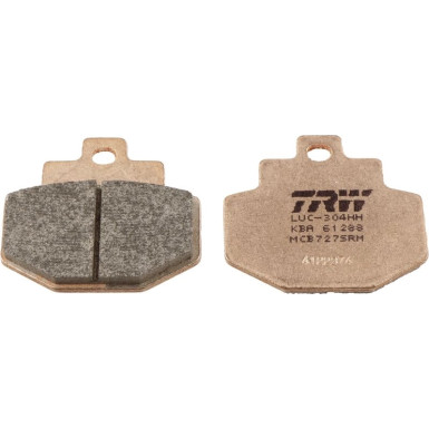 TRW | Bremsbelagsatz, Scheibenbremse | MCB727SRM