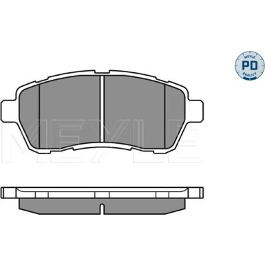 Meyle Bremsbelagsatz, Scheibenbremse MEYLE-PD: Advanced performance and design 025 242 8316/PD