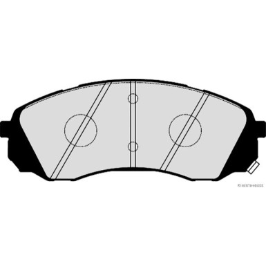 J3600336 Bremsbelagsatz, Scheibenbremse