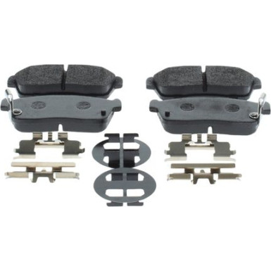 BOSCH | Bremsbelagsatz, Scheibenbremse | 0 986 494 618
