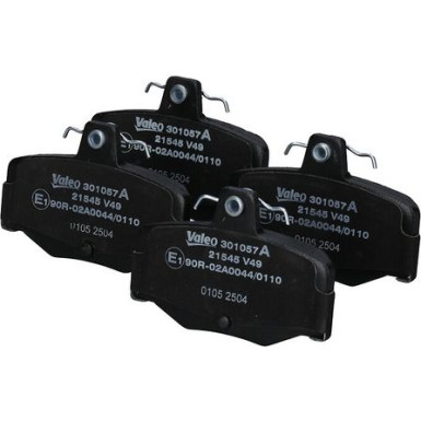 Valeo Bremsbelagsatz, Scheibenbremse EXPERT 301057A