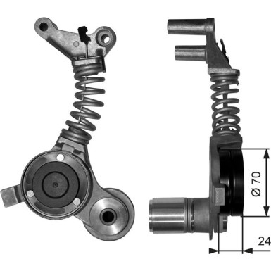 T38406 Riemenspanner, Keilrippenriemen DriveAlign™