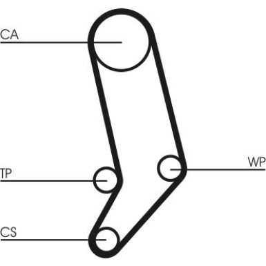 CT939WP6 Wasserpumpe + Zahnriemensatz