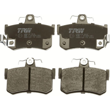 GDB1169 Bremsbelagsatz, Scheibenbremse