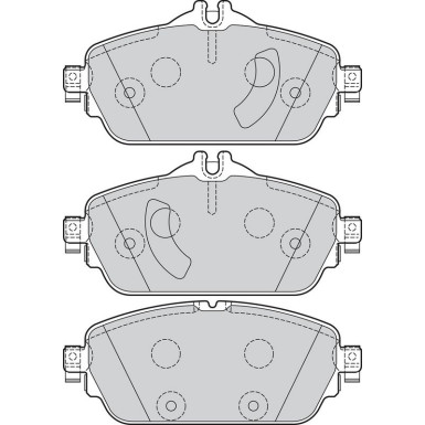 302211 Bremsbelagsatz, Scheibenbremse ESSENTIAL