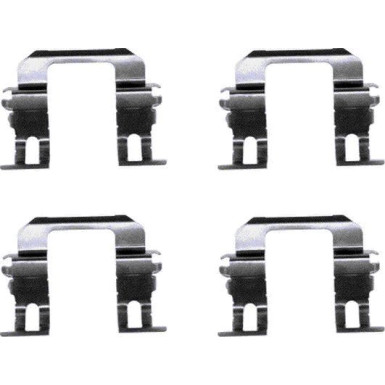 8DZ 355 202-981 Zubehörsatz, Scheibenbremsbelag