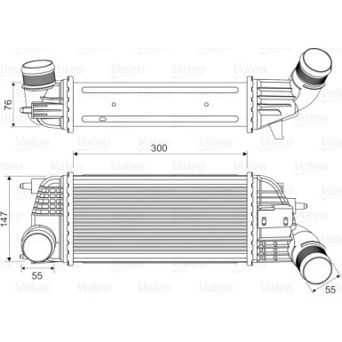 818620 Ladeluftkühler 818620 Ladeluftkühler