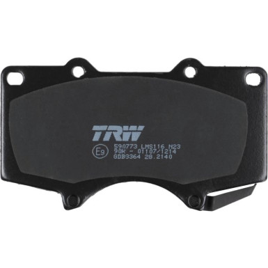 TRW Bremsbelagsatz, Scheibenbremse COTEC GDB3364