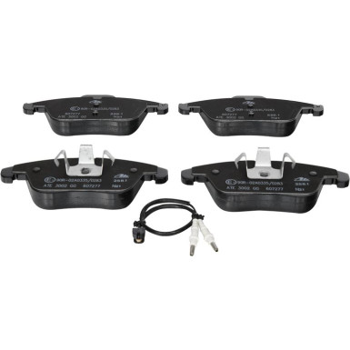 13.0460-7277.2 Bremsbelagsatz, Scheibenbremse