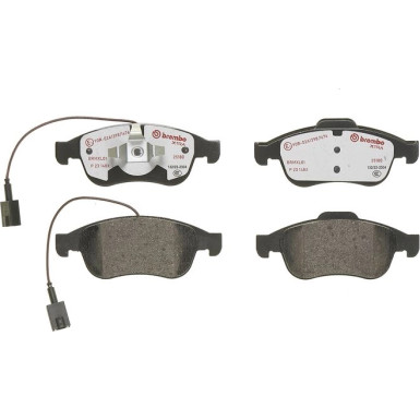 Brembo | Bremsbelagsatz, Scheibenbremse | P 23 148X