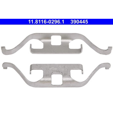 ATE | Feder, Bremssattel | 11.8116-0296.1