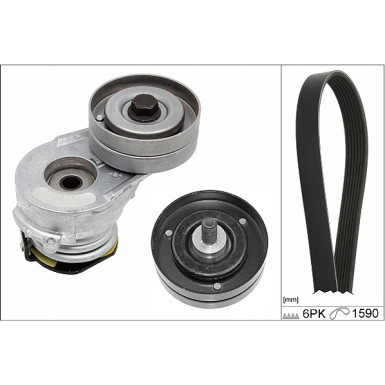 529 0345 10 Keilrippenriemensatz 529 0345 10 Keilrippenriemensatz