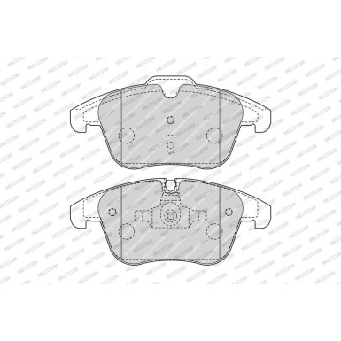 FDB4498 Bremsbelagsatz, Scheibenbremse PREMIER ECO FRICTION