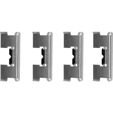 BOSCH | Zubehörsatz, Scheibenbremsbelag | 1 987 474 346