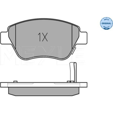 Meyle Bremsbelagsatz, Scheibenbremse MEYLE-ORIGINAL: True to OE 025 239 8217/W