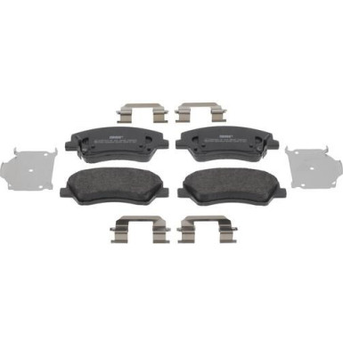 Ferodo | Bremsbelagsatz, Scheibenbremse | FDB5040