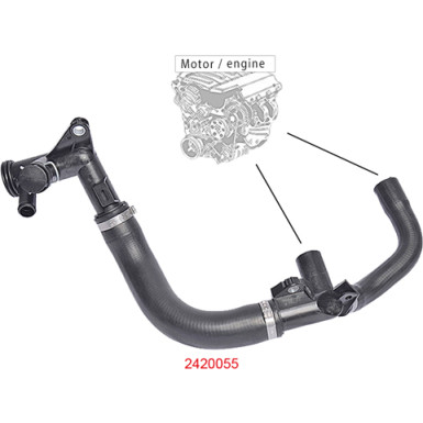 2420055 Kühlerschlauch