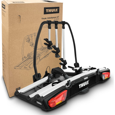 Fahrradhalter, Anhängekupplungsträger | Thule VeloSpace XT 3 Bikes schwarz/aluminium | 939000