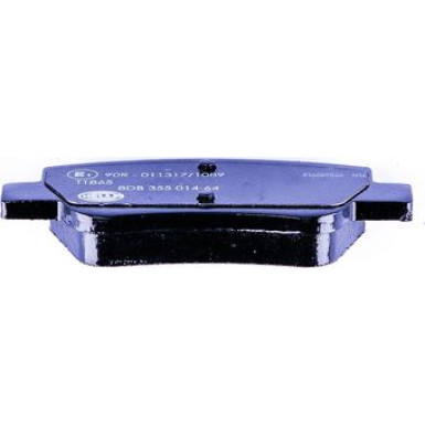 Hella | Bremsbelagsatz, Scheibenbremse | 8DB 355 014-641