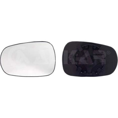 2 x ALKAR Spiegelglas, Außenspiegel | 6453164