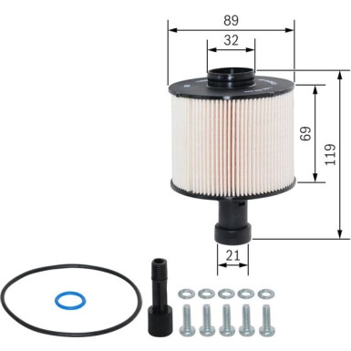 BOSCH | Kraftstofffilter | F 026 402 825