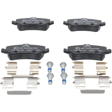 13.0470-2736.2 Bremsbelagsatz, Scheibenbremse ATE Ceramic