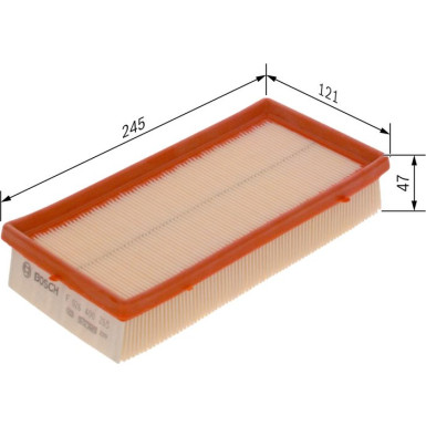 BOSCH F 026 400 265 Luftfilter