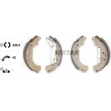 91067600 Bremsbackensatz