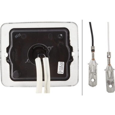 9DW 195 804-241 Lichtscheibe, Schlussleuchte