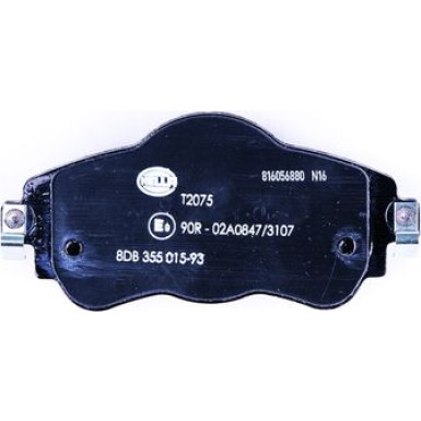 Hella | Bremsbelagsatz, Scheibenbremse | 8DB 355 015-931