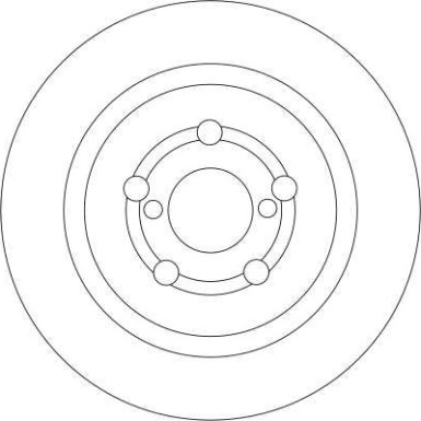 TRW | Bremsscheibe | DF4380
