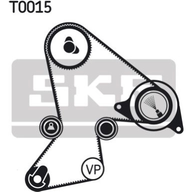SKF | Zahnriemensatz | VKMA 06214
