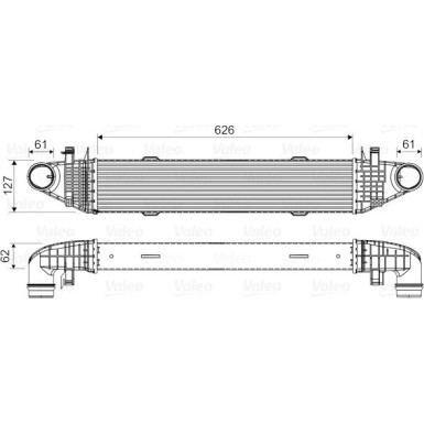818679 Ladeluftkühler 818679 Ladeluftkühler