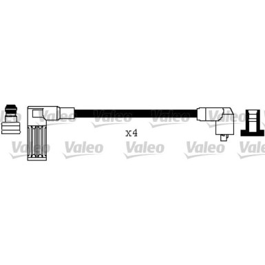 Valeo | Zündleitungssatz | 346467