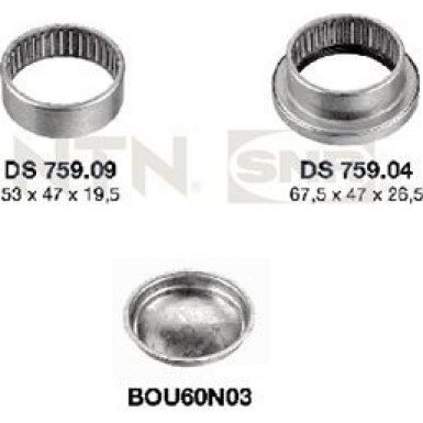 KS559.02 Lagerung, Achskörper