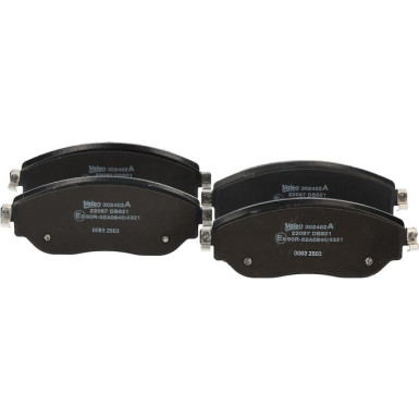Valeo Bremsbelagsatz, Scheibenbremse EXPERT 302402A