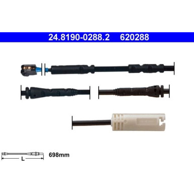 24.8190-0288.2 Warnkontakt, Bremsbelagverschleiß